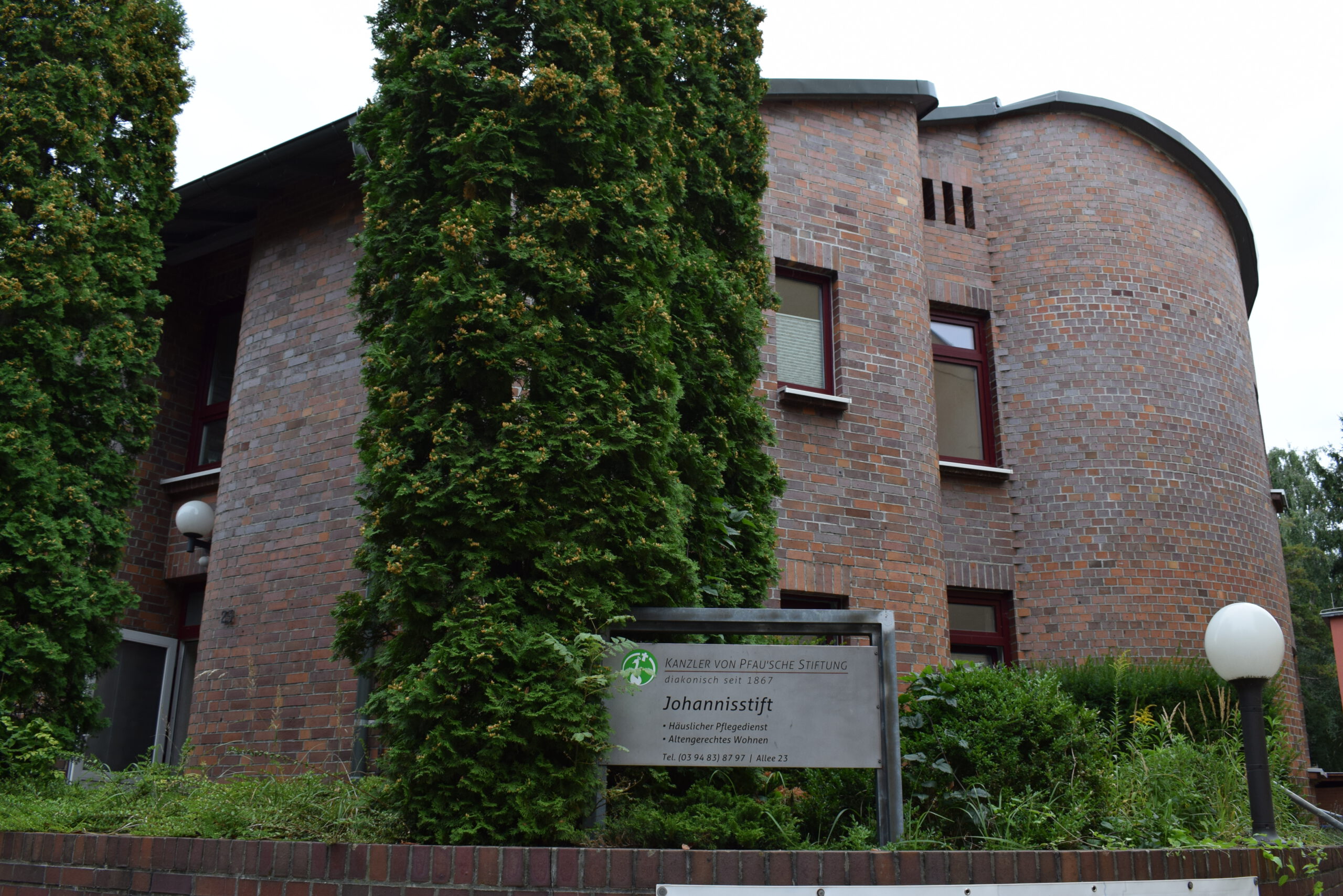 Gebäude der Häuslichen Pflege Johannisstift in Ballenstedt