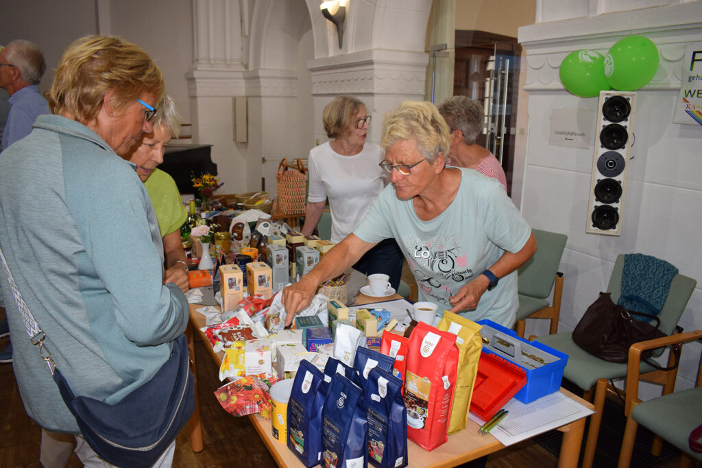 Produktevielfalt des Eine-Welt-Ladens Kanzler-Eck