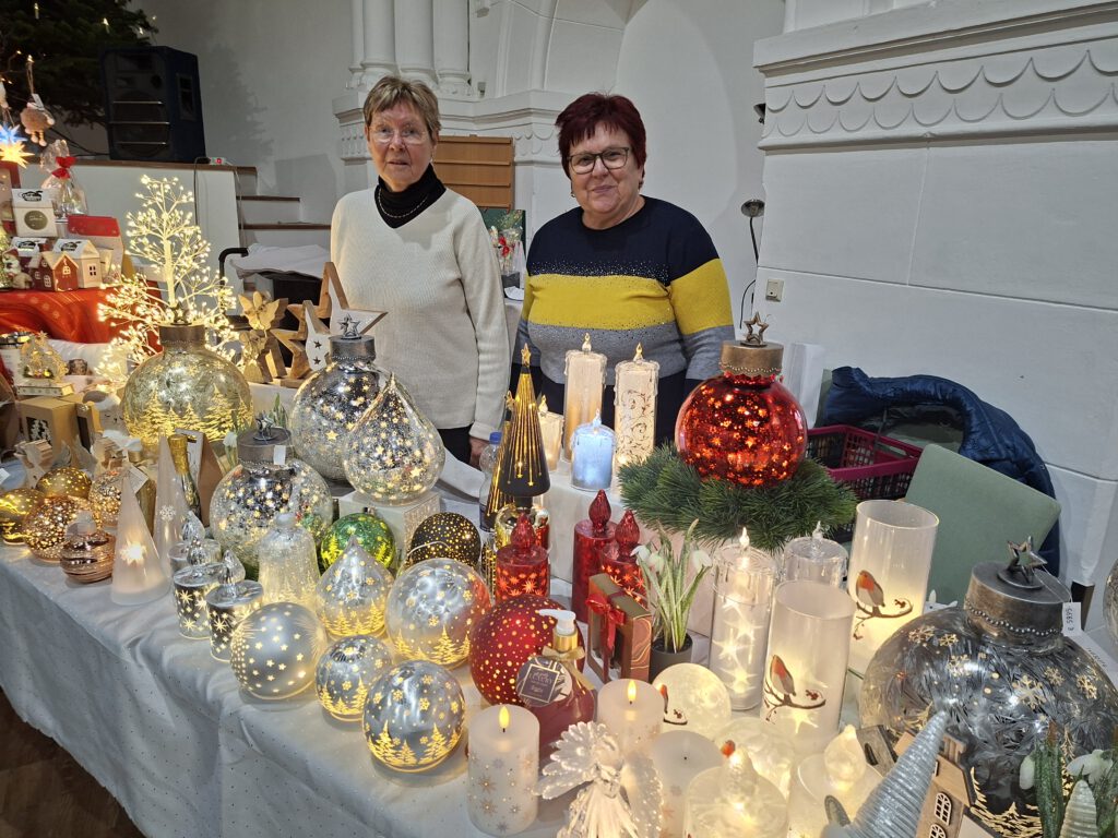 Verkaufsstand des Geschäfts Stilsicher aus Bernburg.